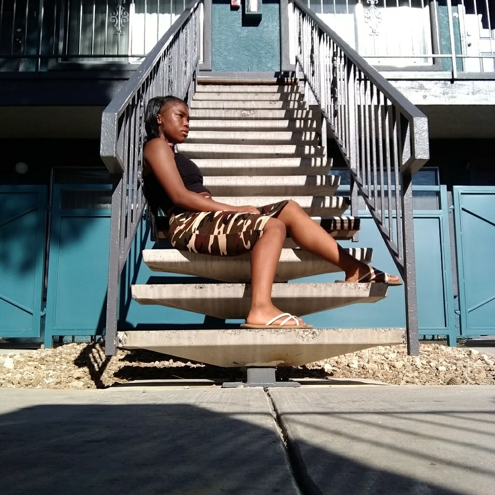 Camo pencil skirt